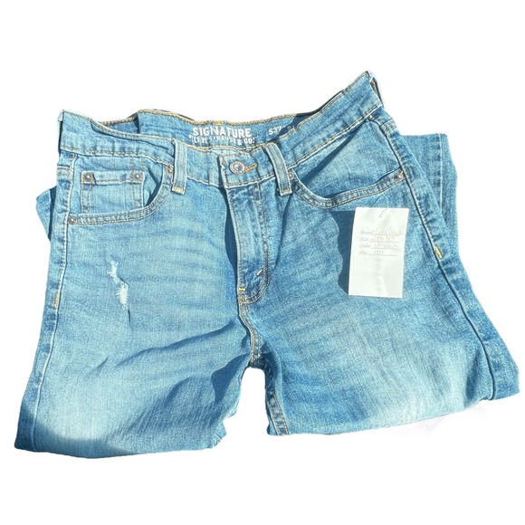 Levi's Signature  S37 Boys Slim jeans size 28 x 30 - Picture 1 of 3